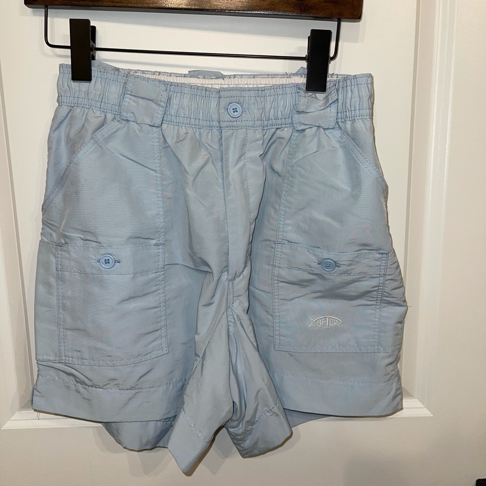 Blue AFTCO shorts